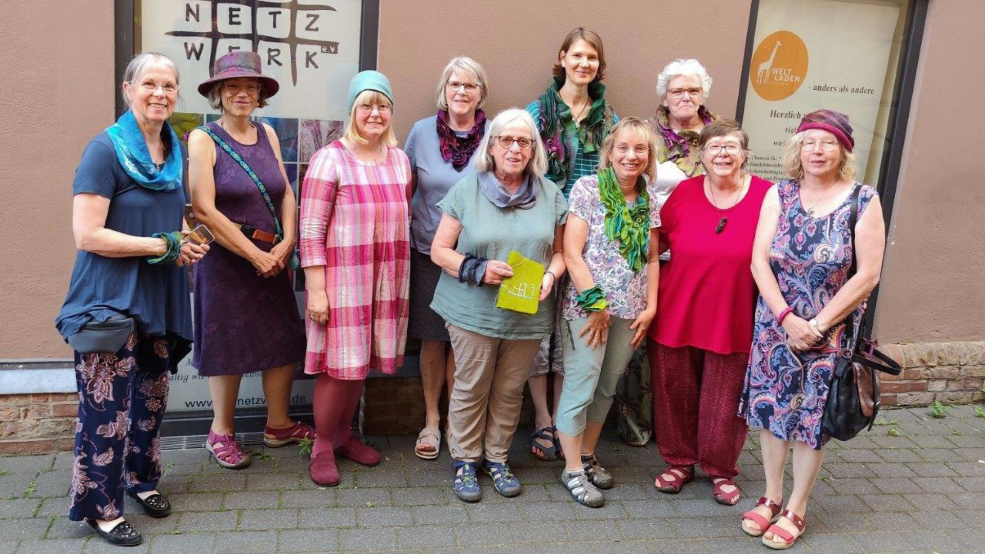 Filzkolleg 2026 Rückblick Kurs mit Annemie Koenen